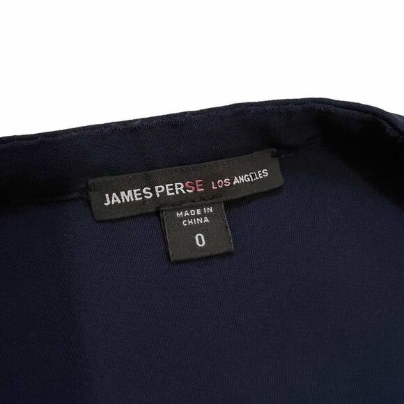 JAMES PERSE Tunic Shirt Dress XSmall Size 0 Blue Viscose blend Material - Picture 5 of 14